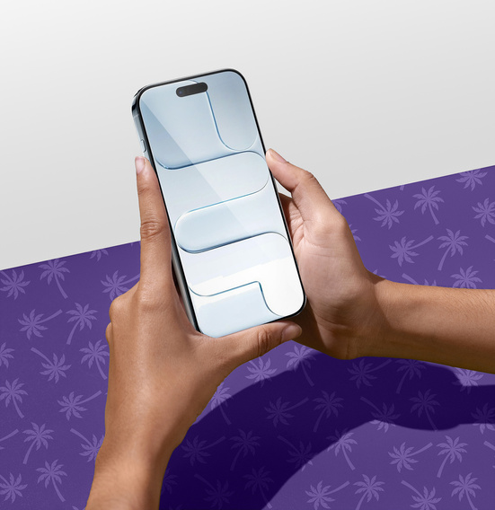 Shy Palm Privacy edzett üveg iPhone Air-hez