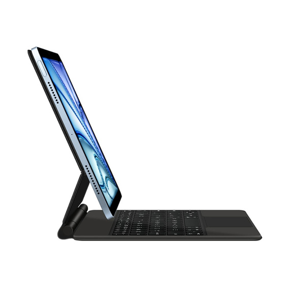 Billentyűzet tok iPad Air 13" 2024, Magnetic Keyboard Touchpad, fekete