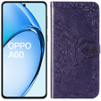 Pattintható tok a Oppo A60, Mandala, lila