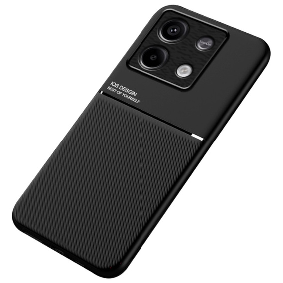 tok Xiaomi Redmi Note 13 5G, mágneses markolatlemezzel, fekete