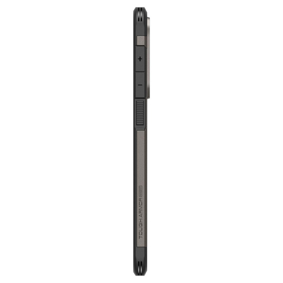 Spigen tok Samsung Galaxy A36 5G készülékhez, Tough Armor Mag Mag MagSafe, fekete + 9H edzett üveg