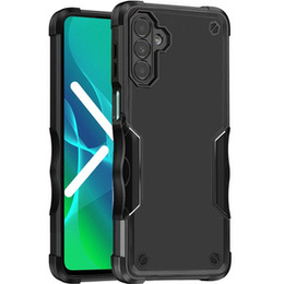 Páncélozott tok a Samsung Galaxy A14 4G/5G, Dual-Layer, fekete