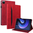 Tok Xiaomi Pad 6, Classic, tolltartóval, piros