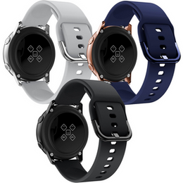 Pasek Silikonowy Uniwersalny 20mm, Szary