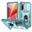 Telefontok a Samsung Galaxy A56 5G, KickStand Camera Lens, zöld
