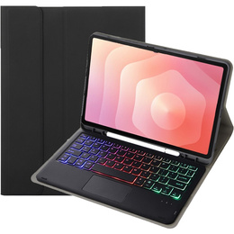 Megvilágított Bluetooth billentyűzettel és érintőpaddal ellátott tok Samsung Galaxy Tab S11 készülékhez