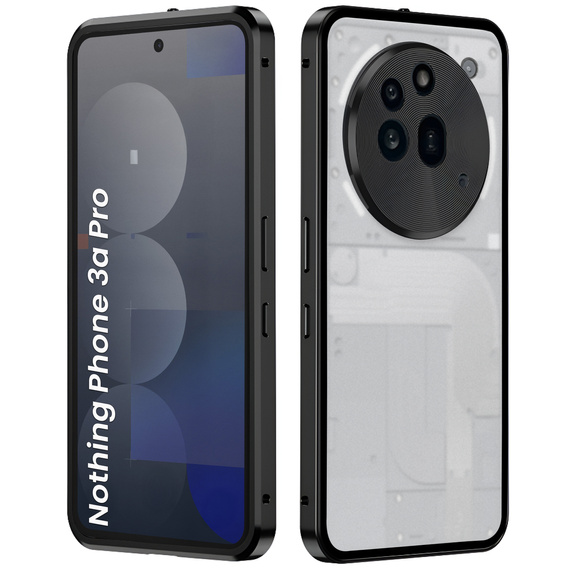Tok az Nothing Phone 3a Pro, Frame Case, fekete