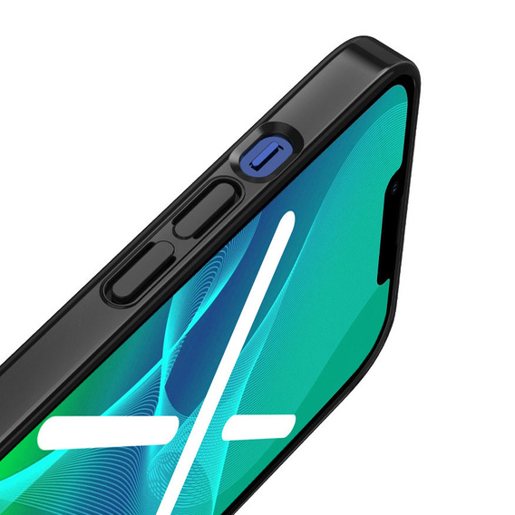 Telefontok a iPhone 13 Pro Max, ERBORD Hybrid MagSafe Case, kék