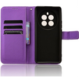 Pattintható tok a Realme 12 Pro 5G / 12 Pro+ 5G, Wallet Smart Magnet, lila