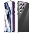 Tok Samsung Galaxy S25 Ultra, Magnetic Dual Glass, lila