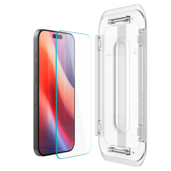 SPIGEN Glas.TR EZ Fit edzett üveg (2 db) iPhone 17 Pro Max / 16 Pro Max készülékhez