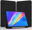 Tok iPad Pro 12.9" 2022/2021/2020 (6/5/4 gen.), Smart Pencil, tolltartóval, fekete