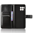 Pattintható tok a T Phone 2 Pro 5G, Crazy Horse Wallet, fekete