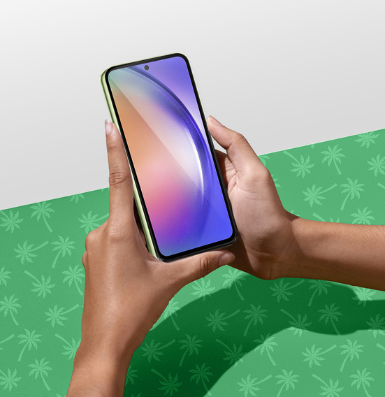 5D Full Glue Smart Palm edzett üveg a Samsung Galaxy A54 5G készülékhez