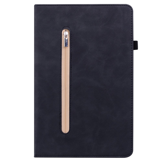 Tok Samsung Galaxy Tab A7 Lite, Wallet Pen Slot, fekete