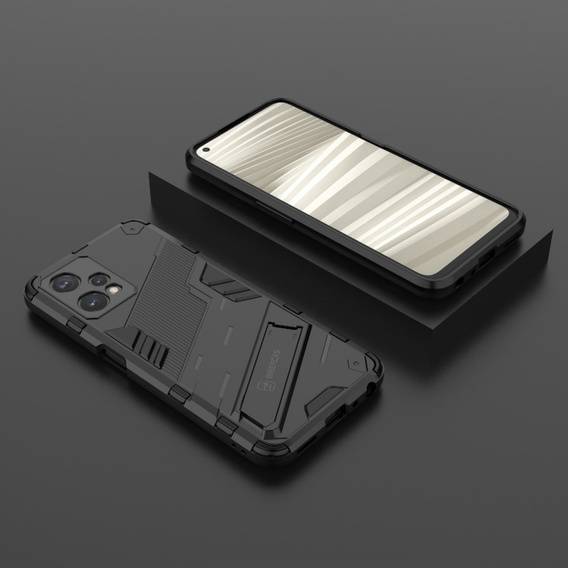 Tok Realme 9 Pro / OnePlus Nord CE 2 Lite 5G, Military kickstand, kék