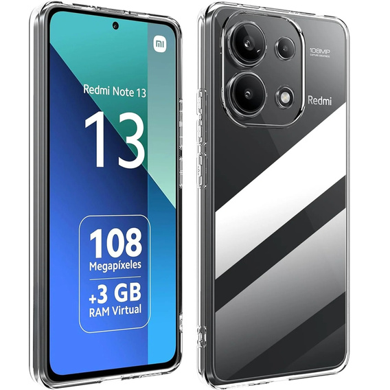 Vékony tok a Xiaomi Redmi Note 13 5G, Slim, átlátszó