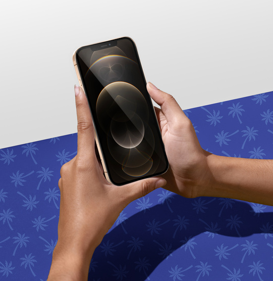 Diamond Palm edzett üveg iPhone 12 Pro Max készülékhez