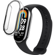 2in1 tok + edzett üveg a Xiaomi Smart Band 10 / 9 / 8-hoz, fekete