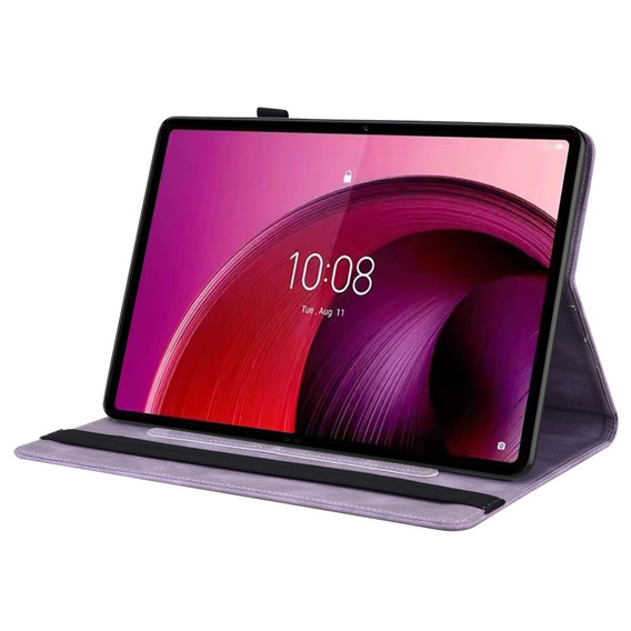 Tok Lenovo Tab M11, Butterfly, lila