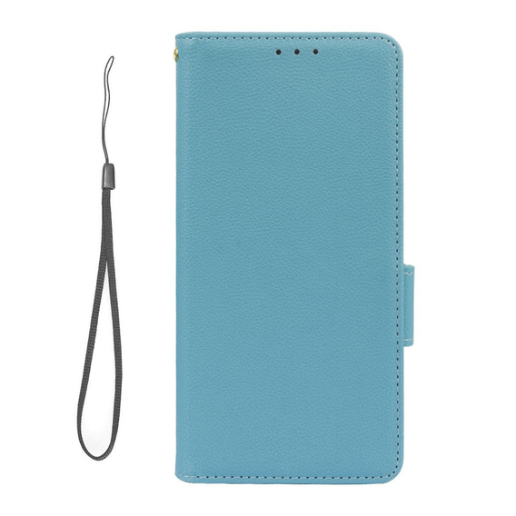 Pattintható tok a Xiaomi Redmi Note 12 5G / POCO X5 5G, Wallet Litchi Magnet, kék