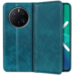 Telefontok a Huawei Mate 50 Pro, Wallet Litchi Leather, zöld