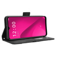 Pattintható tok a T Phone 2 5G, Card Slot, fekete
