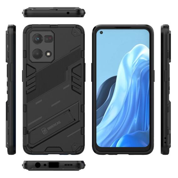 Tok Oppo Reno7 4G, Military kickstand, kék