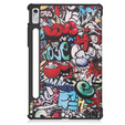 Tok Lenovo Tab P11 Pro Gen 2 TB132FU TB132XU 11.2", pánttal, graffiti