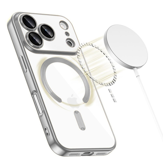Mágneses tok lencsevédelemmel iPhone 17 Pro Max készülékhez