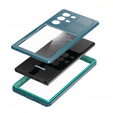IP68 vízálló tok a Samsung Galaxy S23 Ultra, zöld