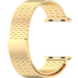 Acél karperec Apple Watch 1/2/3/4/4/5/6/7/8/SE/ULTRA 42/44/45/45/49 MM - arany