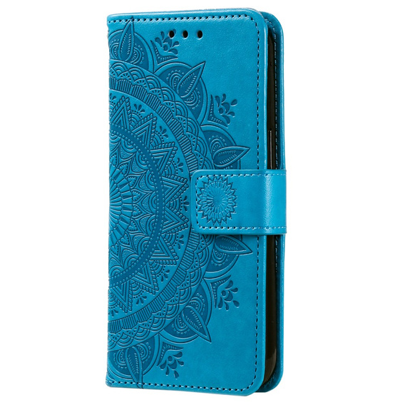 Pattintható tok a Samsung Galaxy A34 5G, Mandala, kék