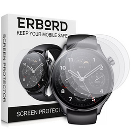 3x ERBORD hidrogél fólia Xiaomi Watch S1 Pro