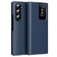Flip tok Samsung Z Fold6 5G, Smart View Wallet, sötétkék