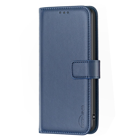 Pattintható tok a Xiaomi Redmi Note 13 Pro 5G, BINFEN Wallet, kék