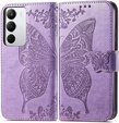 Pattintható tok a Realme C71, Butterfly, lila