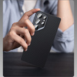 BENKS Kevlar tok Samsung Galaxy S25, MagSafe, Carbon Fiber, fekete