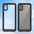 Telefontok a Samsung Galaxy Xcover 7, Fusion Hybrid, átlátszó / fekete