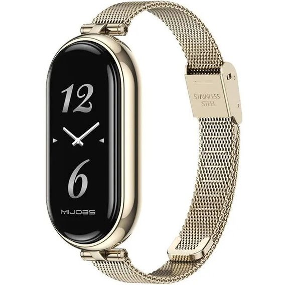 Milánói karkötő szíj a Xiaomi Smart Band 10 / 9 / 8 készülékhez