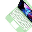 Tok + billentyűzet iPad Air 10.9 4 2020 / 5 2022, Touchpad, zöld