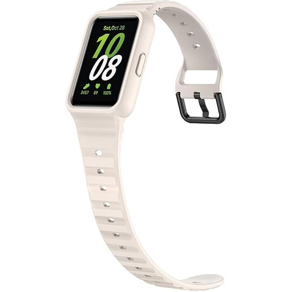 Szilikon szíj tokkal Samsung Galaxy Fit 3 tokhoz