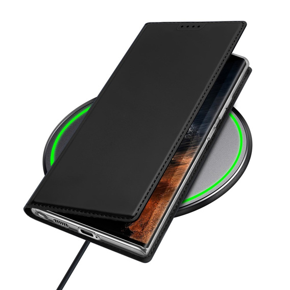 Dux Ducis Telefontok a Samsung Galaxy S23 Ultra, Skinpro, fekete