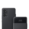 Eredeti Samsung tok a Galaxy A53 5G, S View Wallet Cover, fekete