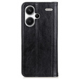 Telefontok a Xiaomi Redmi Note 13 Pro+, Wallet Litchi Leather, fekete
