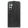 Pattintható tok a Samsung Galaxy A54 5G, Flip, fekete