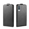 Pattintható tok a Samsung Galaxy A50 / A30s, Flip, fekete