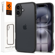 A Spigen tok iPhone 16 Plus, Ultra Hybrid, fekete + 9H edzett üveg