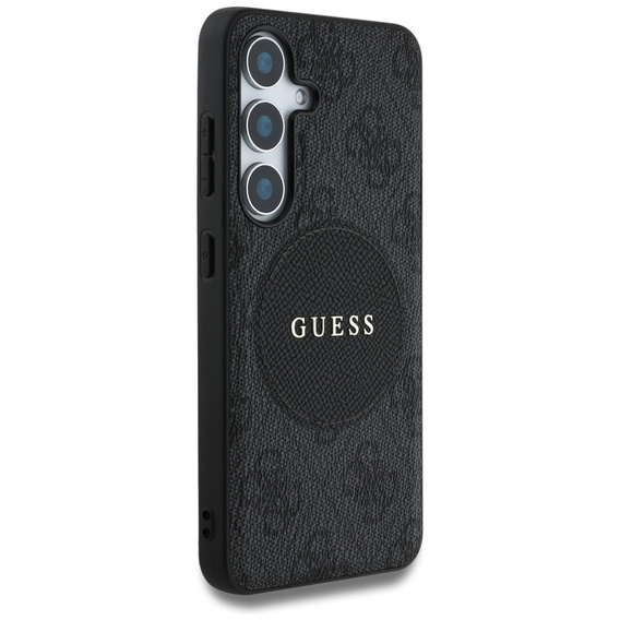 GUESS 4G Circle Classic Logo MagSafe tok Samsung Galaxy S25 készülékhez