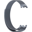 Milánói karkötő szíj tokkal a Xiaomi Smart Band 10 / 9 / 8, szürke